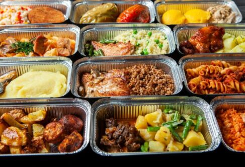 Food in containers website image