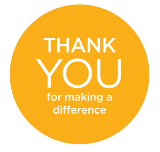 thank you for making a difference